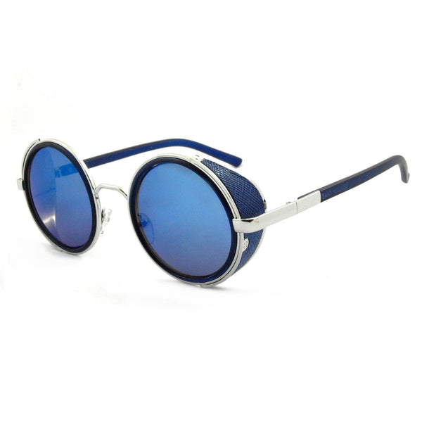 Mens blue tinted sunglasses sale